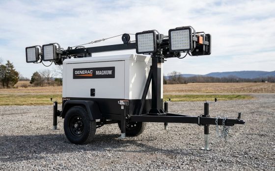 Trailer Mounted Light Tower